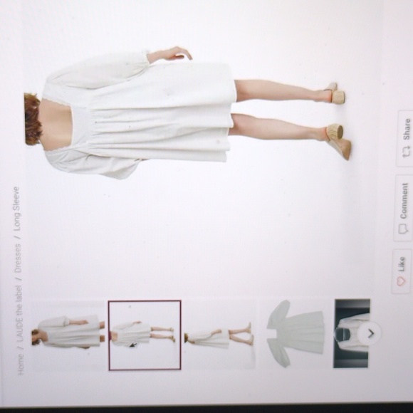 Square Neck Dress - Picture 8 of 9